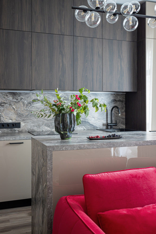 Зона кухни в Клубном доме «Sinatra»