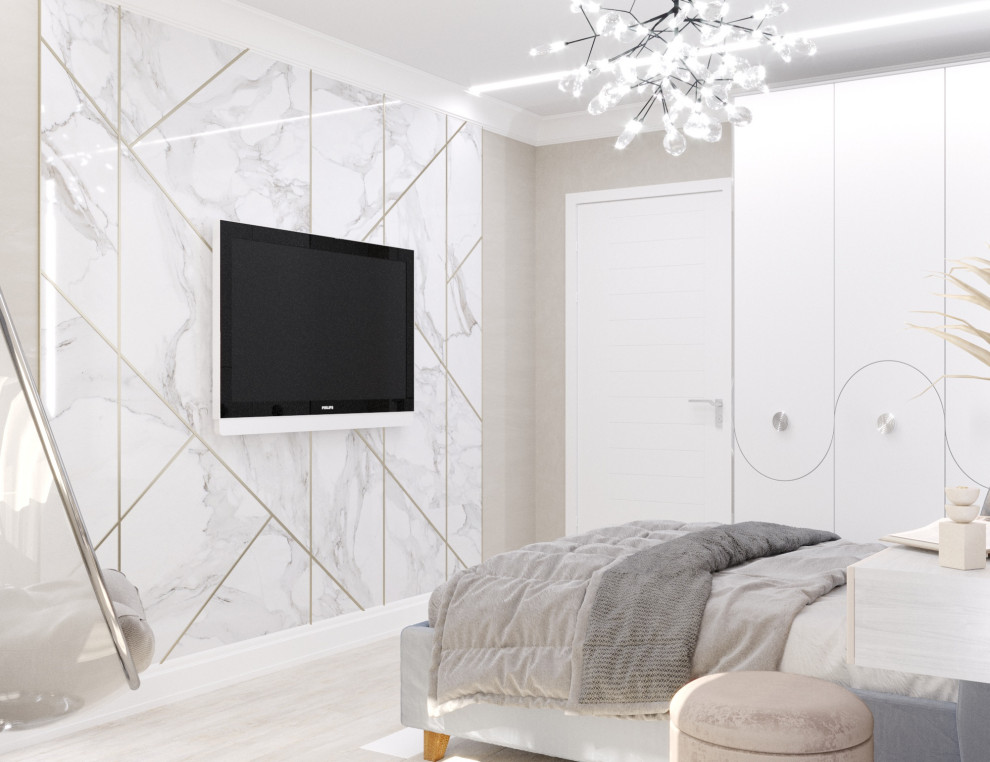 Трехкомнатная квартира 67 м.кв. современная классика