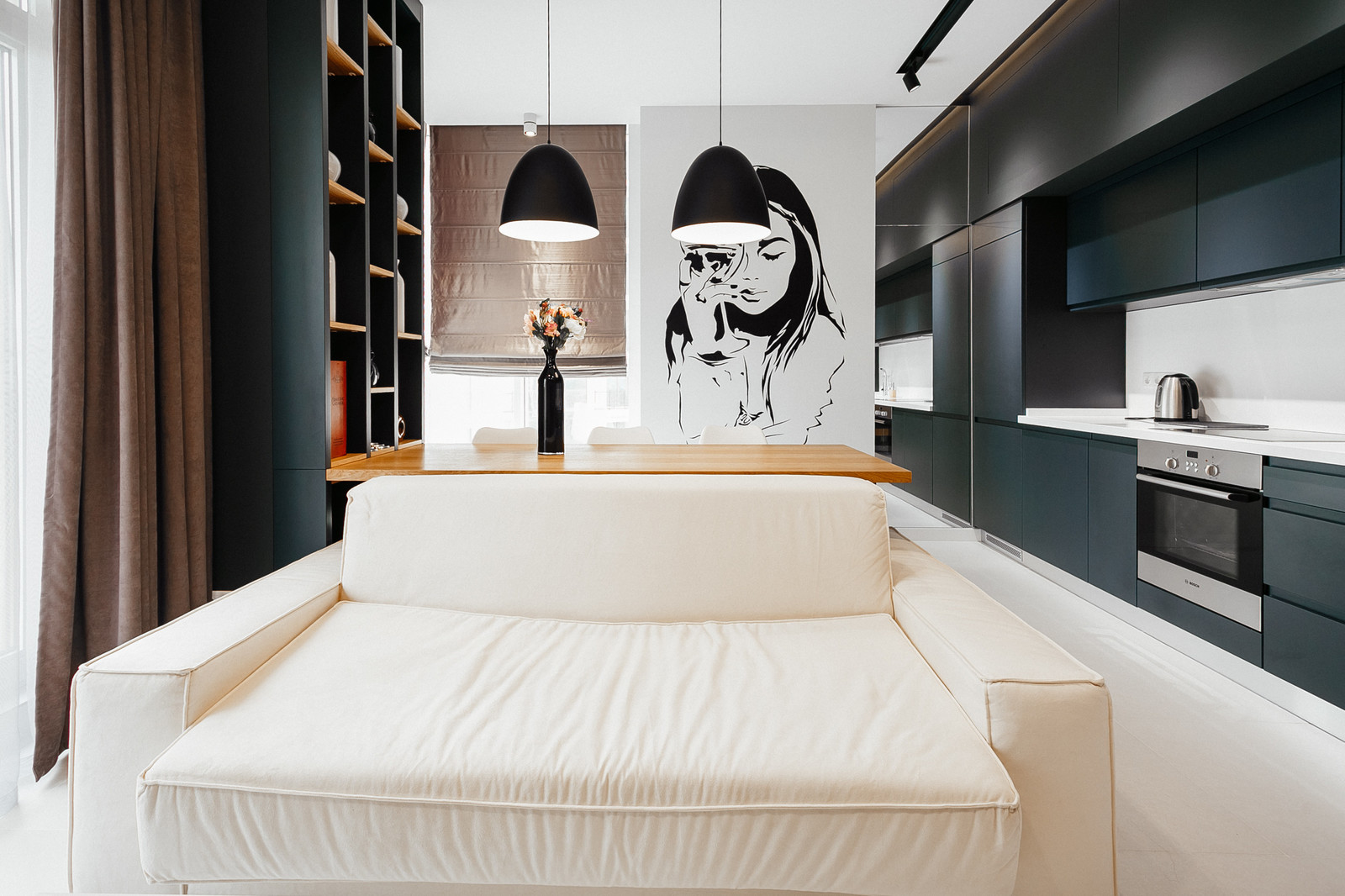 Кухня-студия(вид №3)