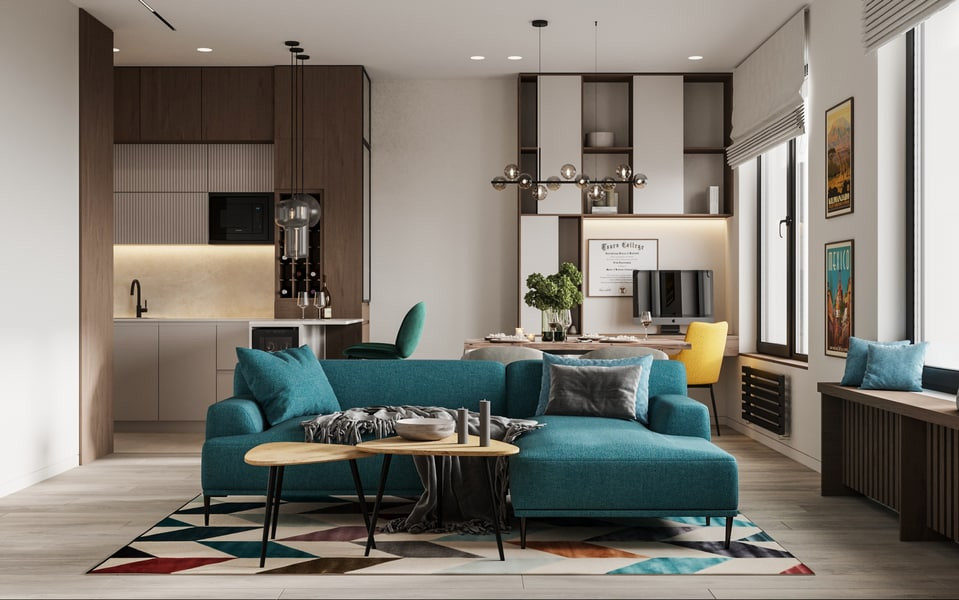 Обложка проекта: ЖК Гоголь парк, 3 комнаты, 80 м²