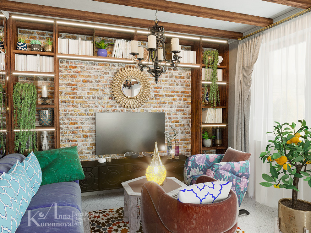 Дизайн коттеджа в марокканском стиле "Morocco dream".