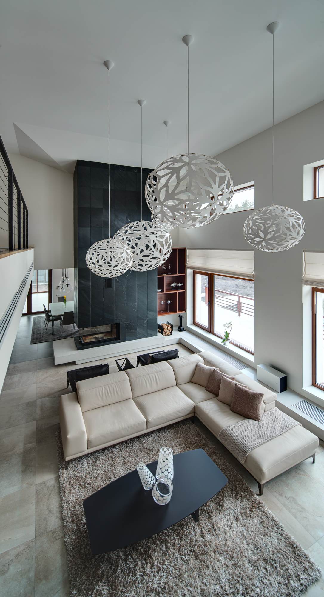 Houzz Украина: Дом с видом на сосновый лес под Киевом