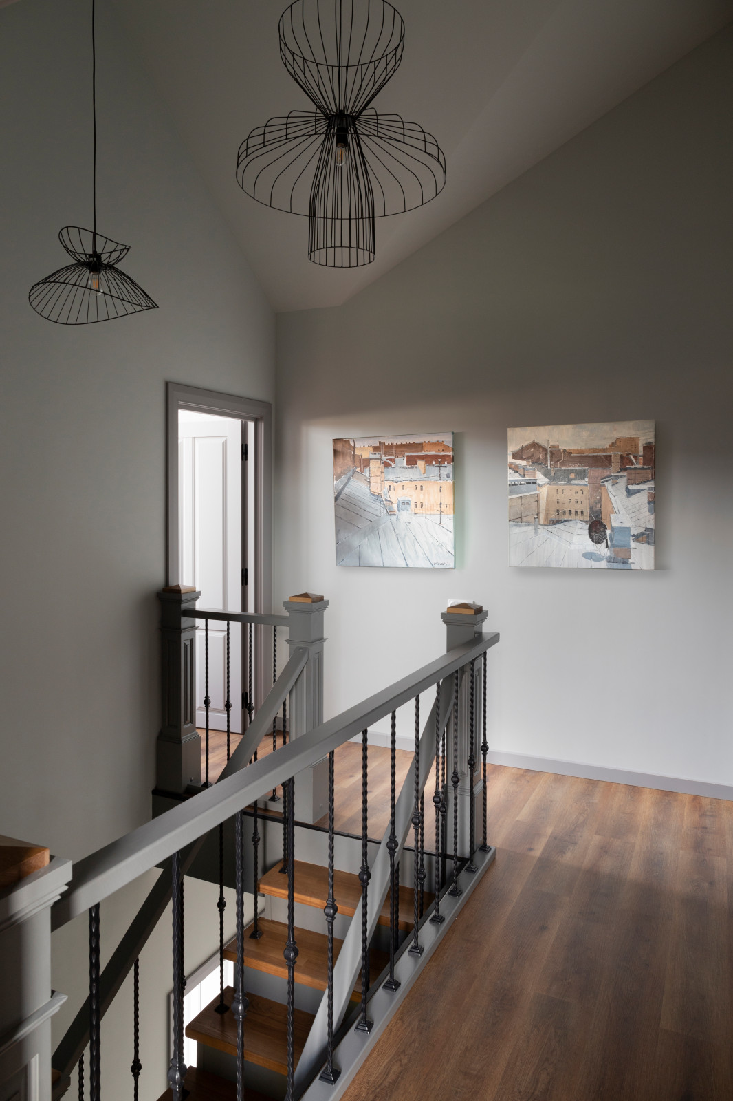 Публикация MYDECOR.RU. Двухуровневая квартира в Москве