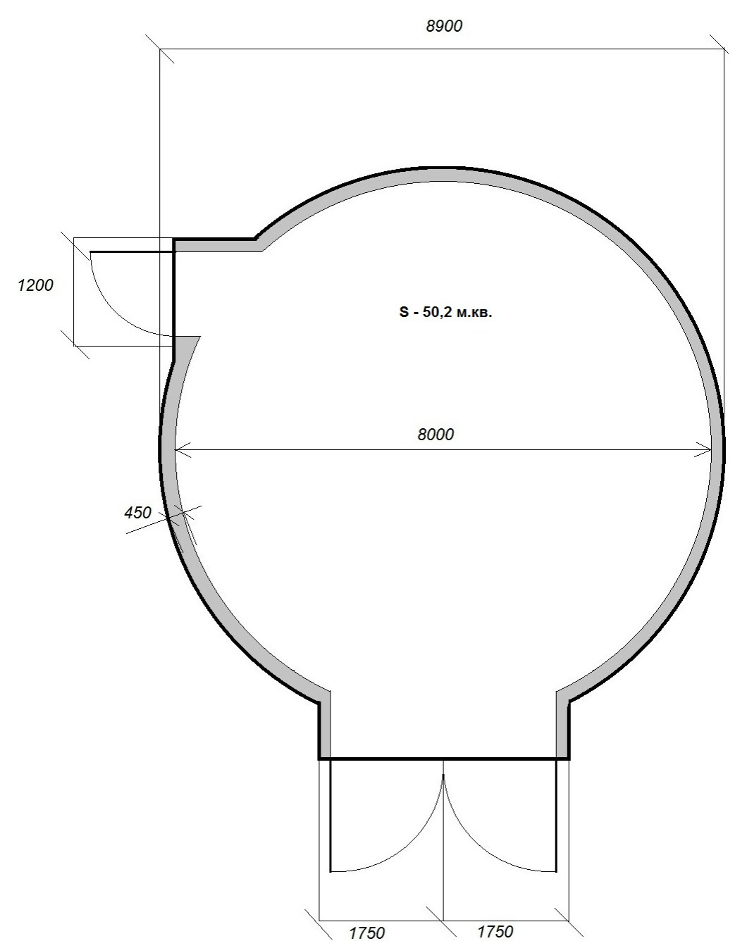 Купольный склад