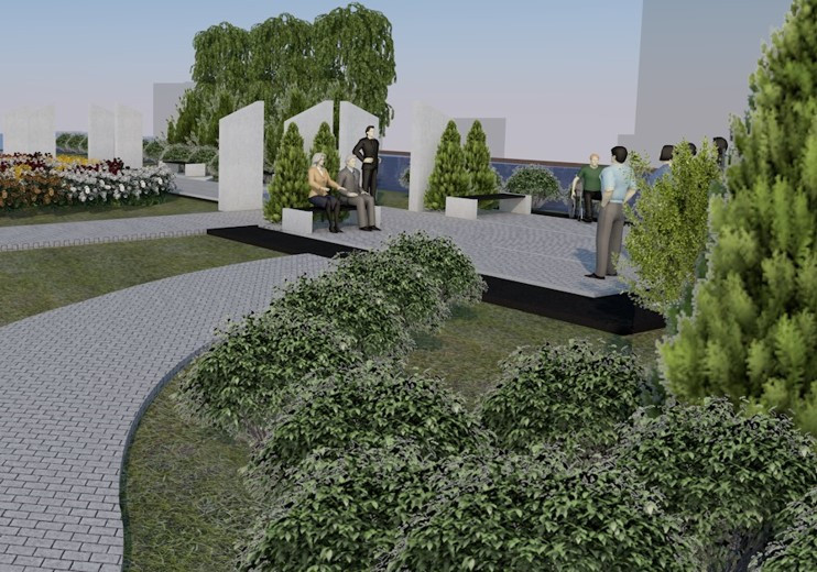 Дизайн-проект Мемориала Памяти и благоустройства прилегающей территории