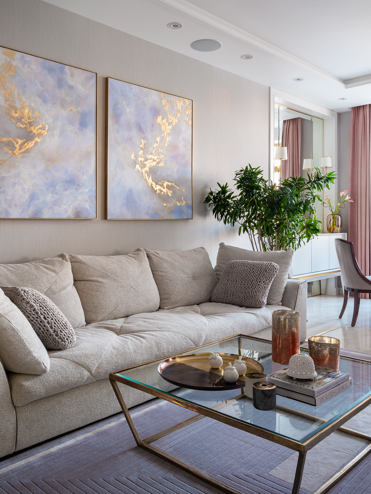 Интерьер квартиры в жк "Алые Паруса"