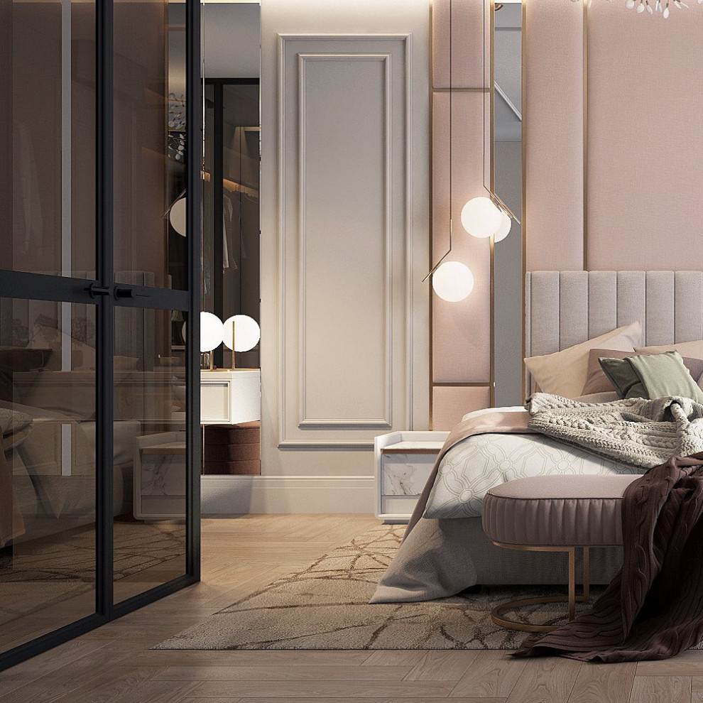 Мягкие стеновые панели в интерьере. Наше производство