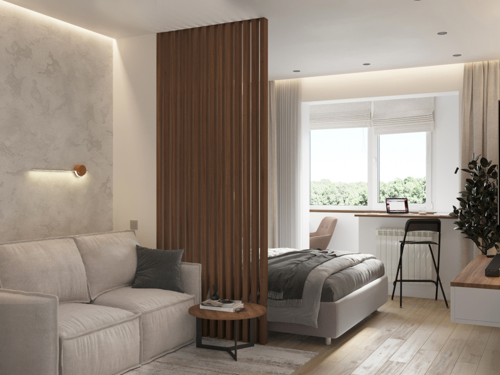 Светлая квартира в ЖК Южная Битца