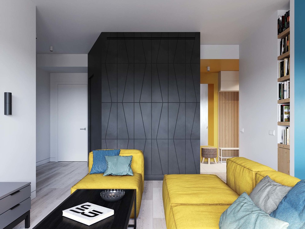 Проект трехкомнатной квартиры "КУБ"