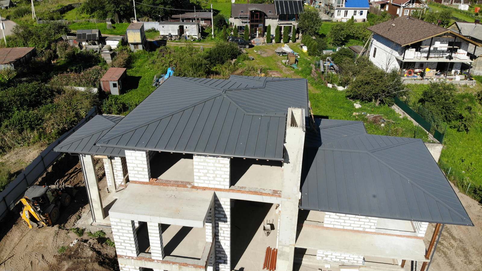 Фальцевая кровля от Гранд Лайн