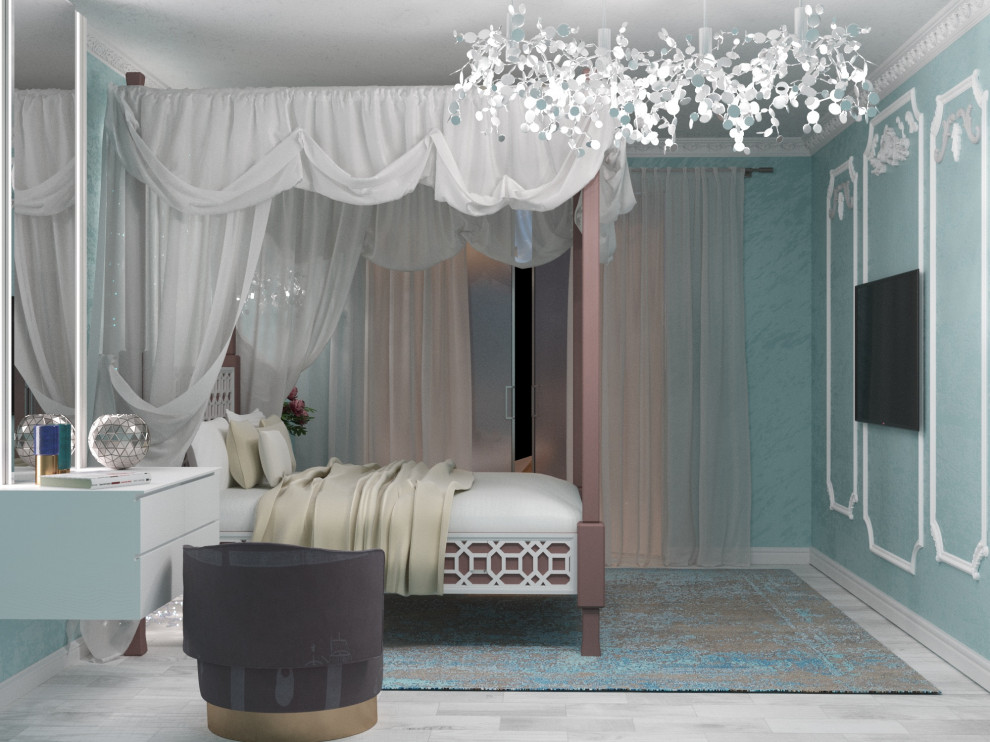 Обложка проекта: Спальня с выходом на терассу