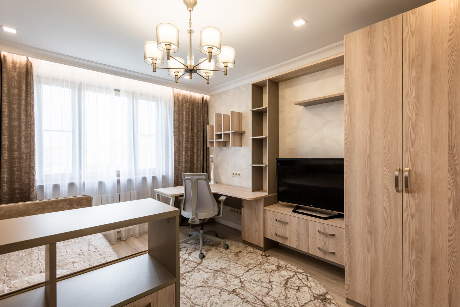 Ремонт трехкомнатной квартиры в неоклассическом стиле