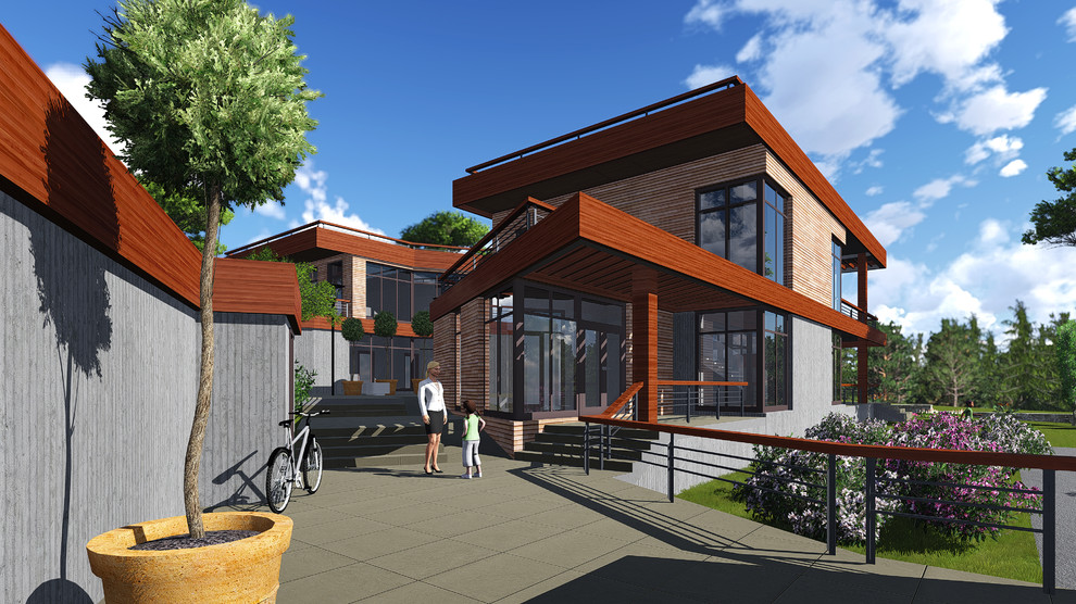 Индивидуальный жилой дом под Казанью