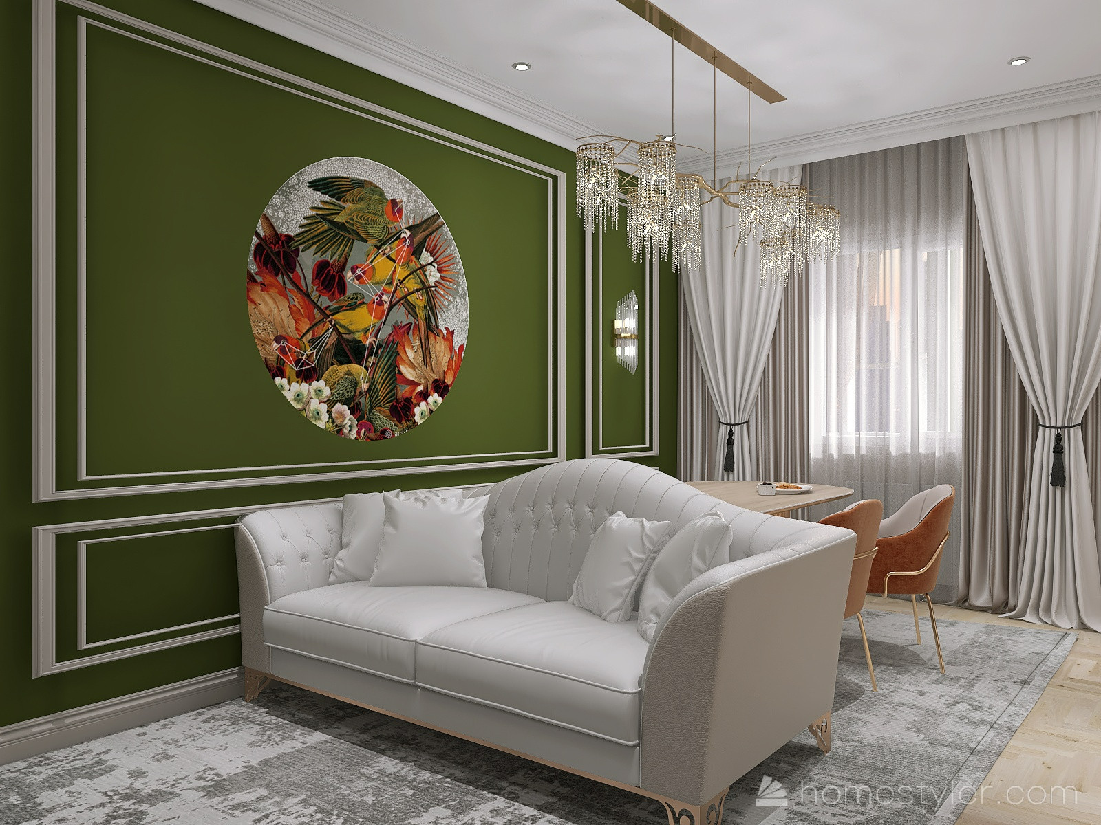 Трехкомнатная квартира