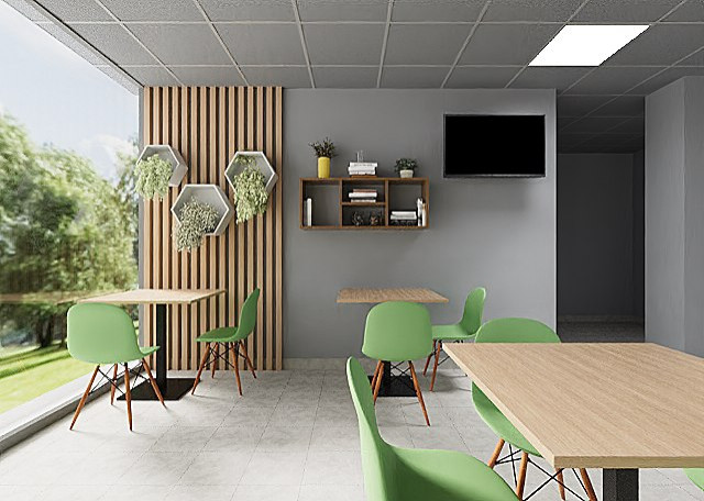 Служебный ресторан в гостинице Hilton