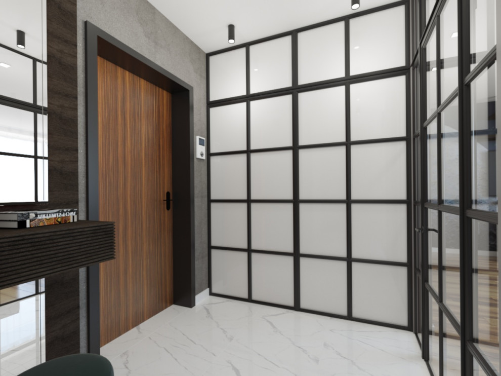 Обложка проекта: Дизайн-проект двухкомнатной квартиры в стиле Лофт