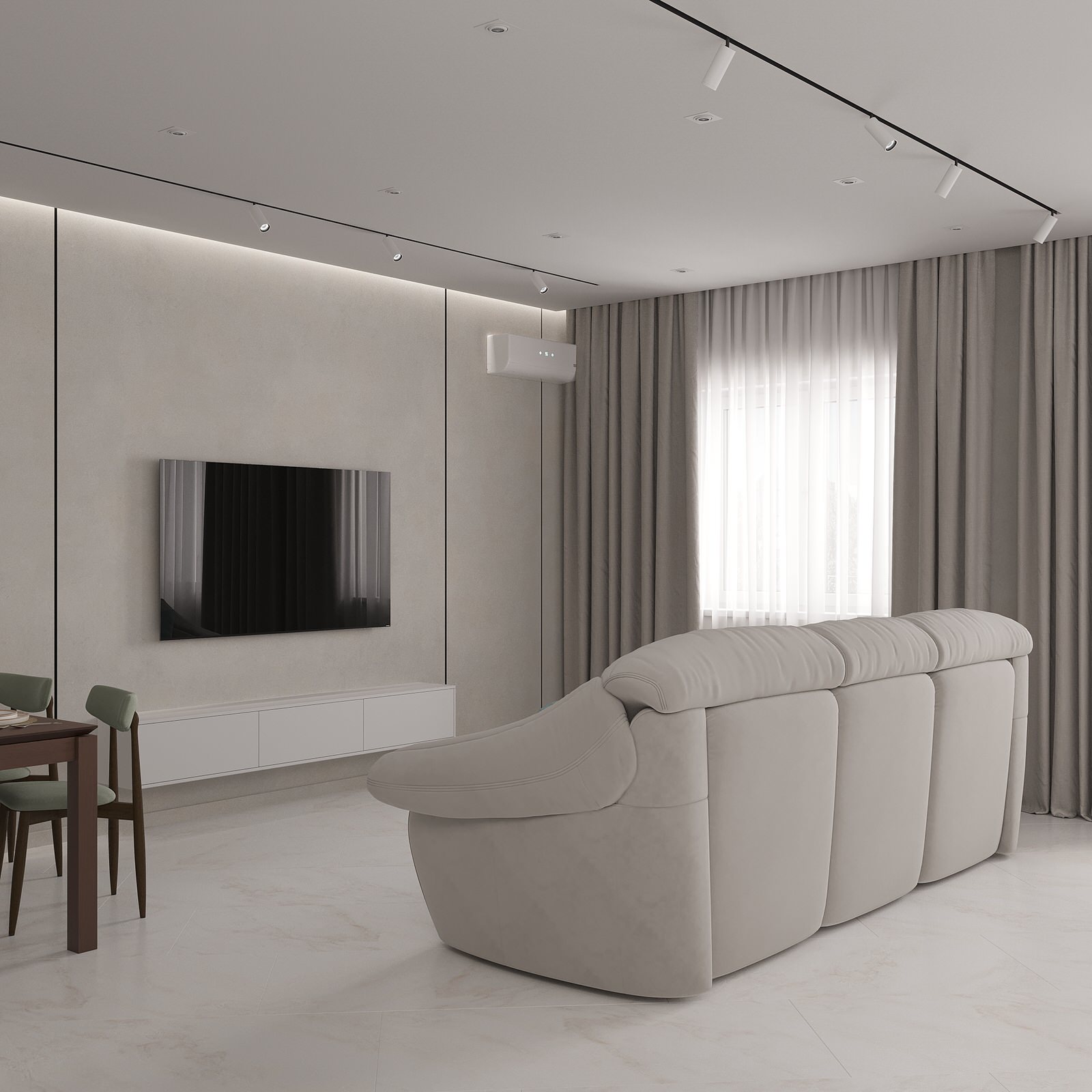 Таунхаус из "вторички" в современный интерьер