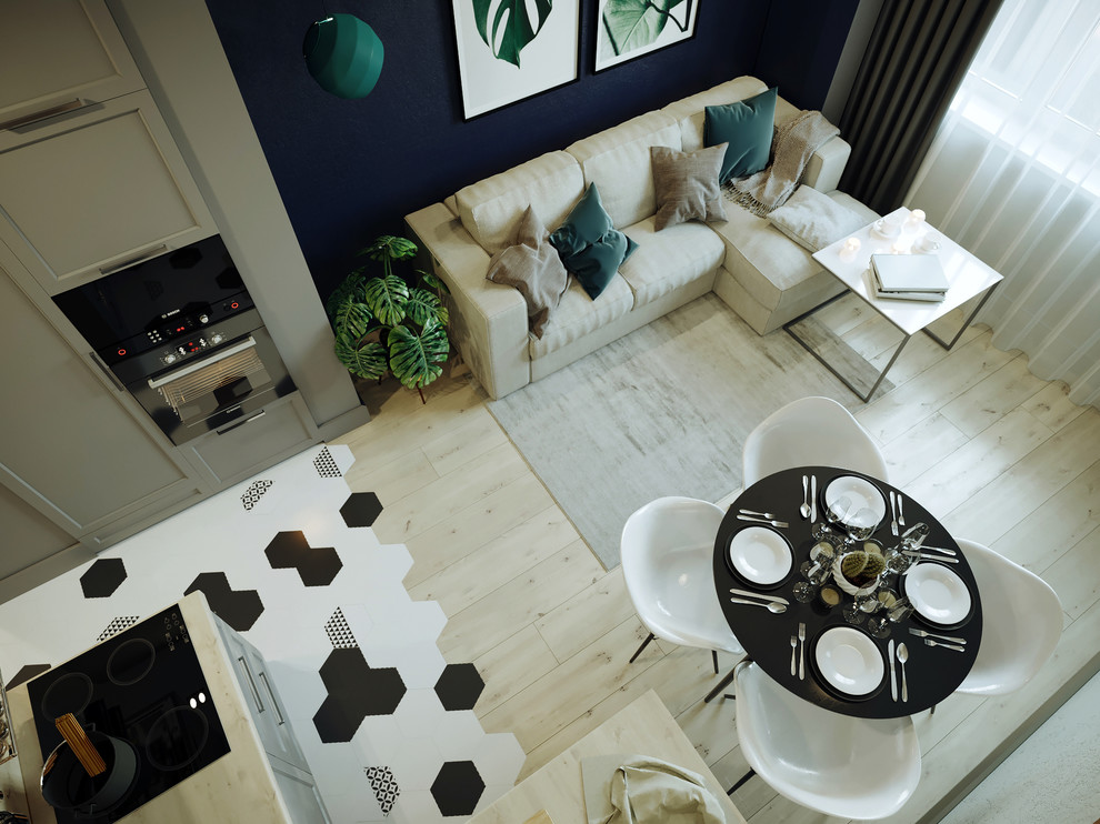 Проект трехкомнатной квартиры