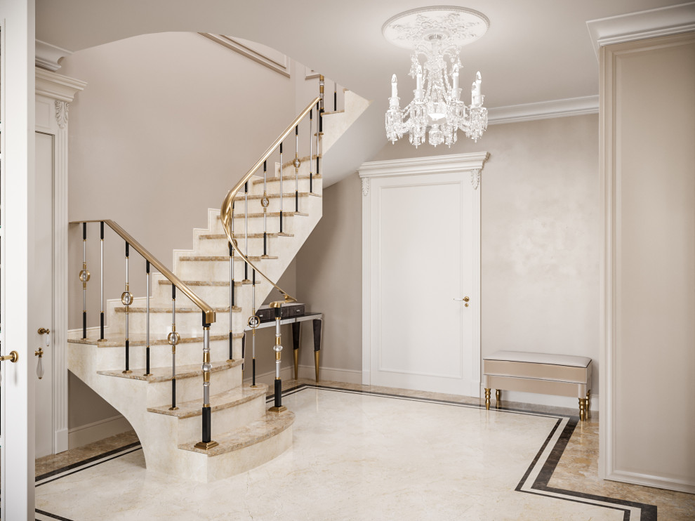 Интерьер двухуровневой квартиры