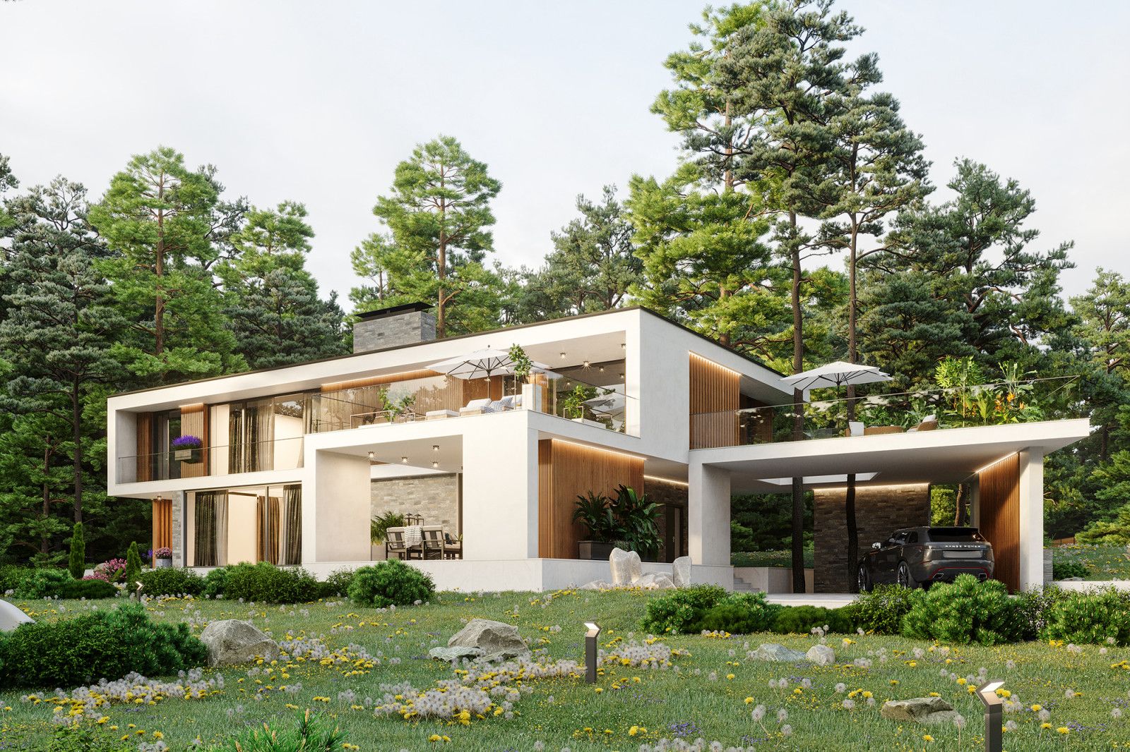 Индивидуальный жилой дом Солнечный берег