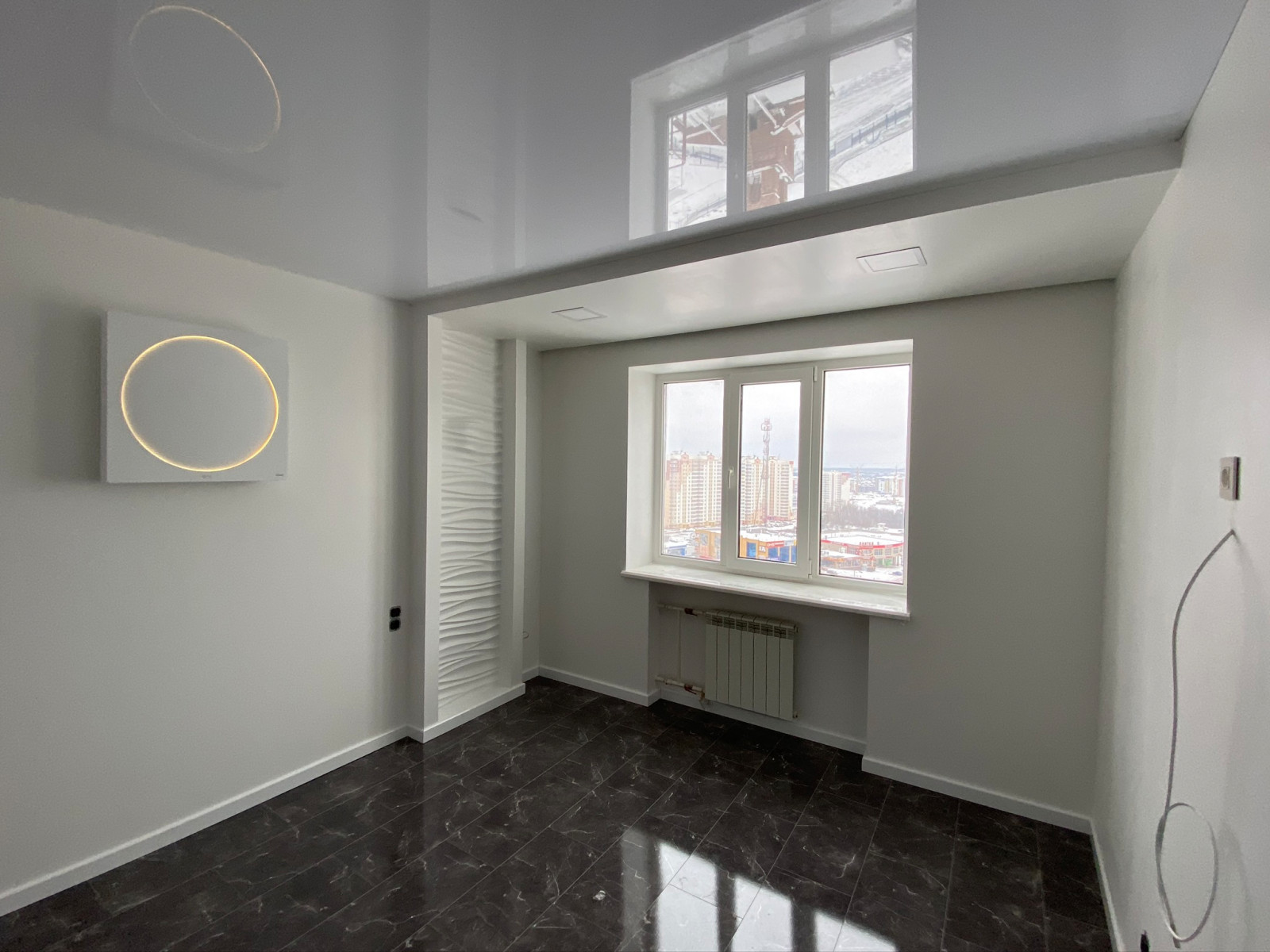 Спальня в белом тоне