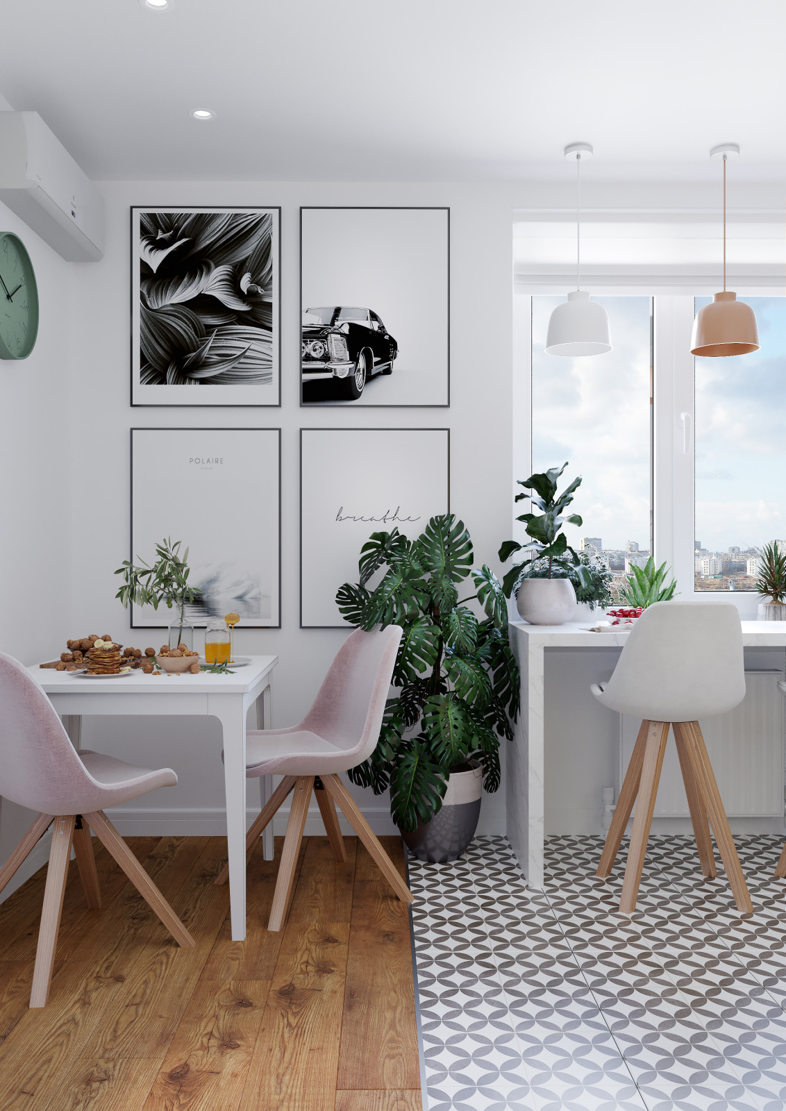 СВЕТЛАЯ КВАРТИРА КРЕАТИВНОЙ ПАРЫ