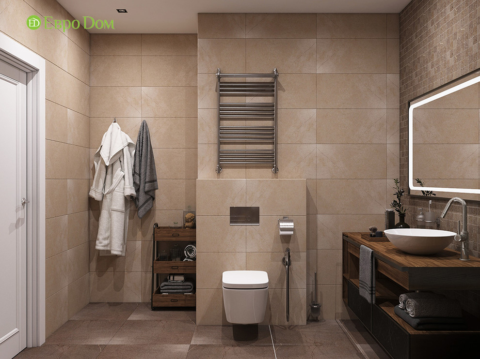 Дизайн трехкомнатной квартиры 120 кв. м в современном стиле