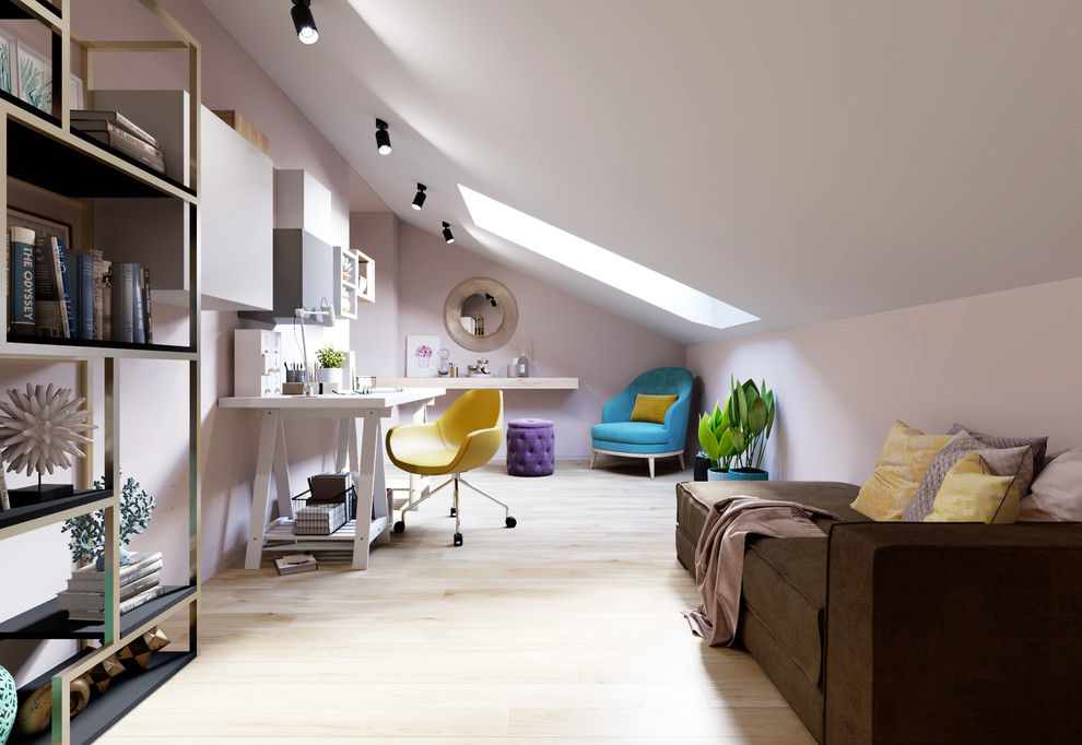 ДИЗАЙН ИНТЕРЬЕРА КВАРТИРЫ НА МАНСАРДНОМ ЭТАЖЕ