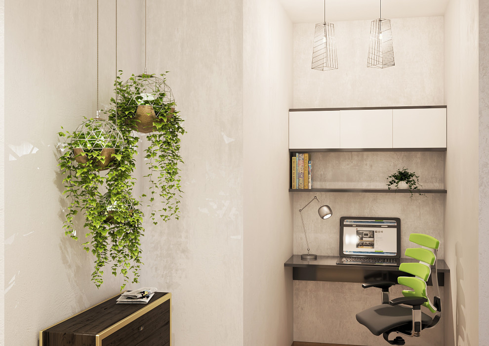 Квартира для двоих в американском стиле