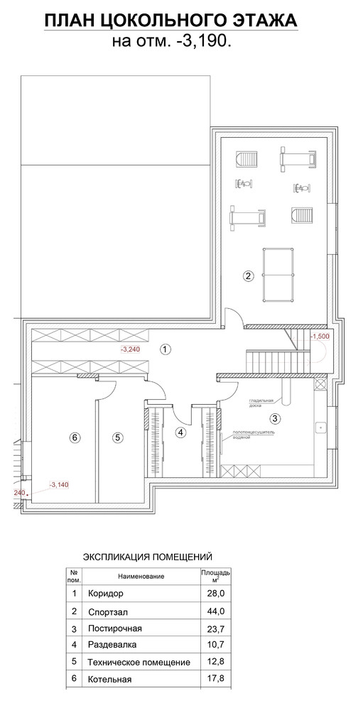Дом в стиле Лофт в Подмосковье