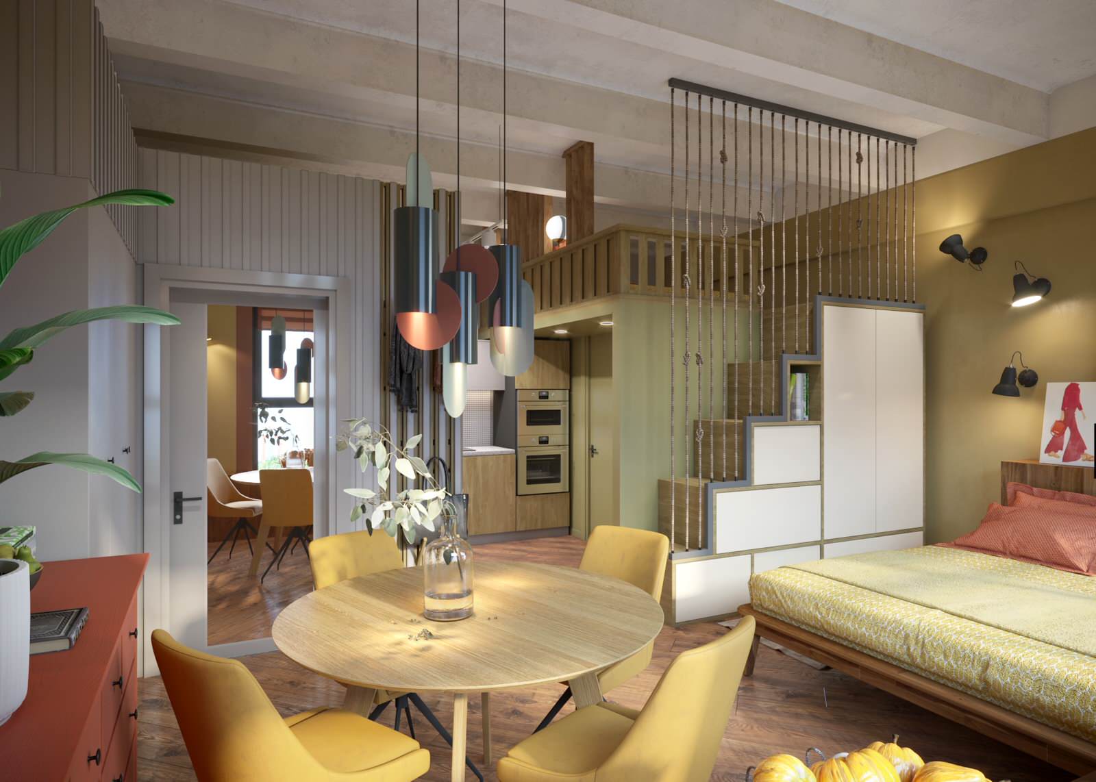 Левое крыло. Общий вид