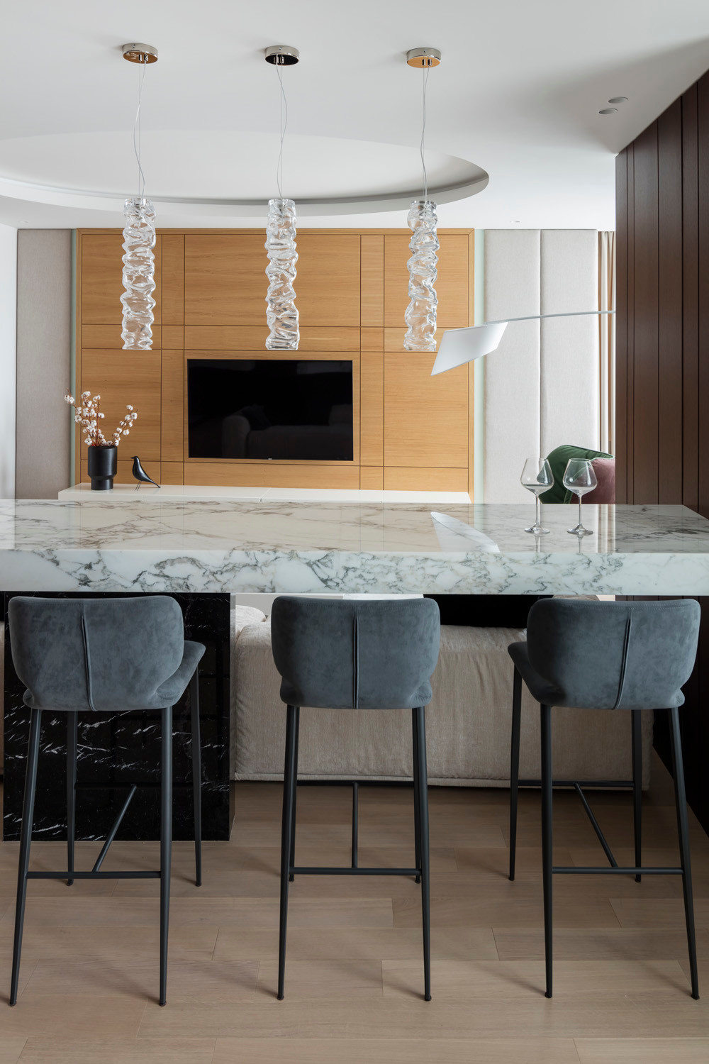 Интерьеры квартиры в жк На Мосфильмовской улице