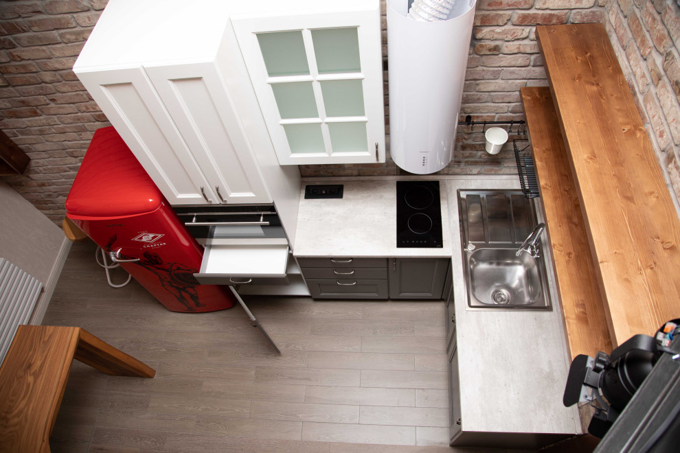 Кухня в стиле лофт