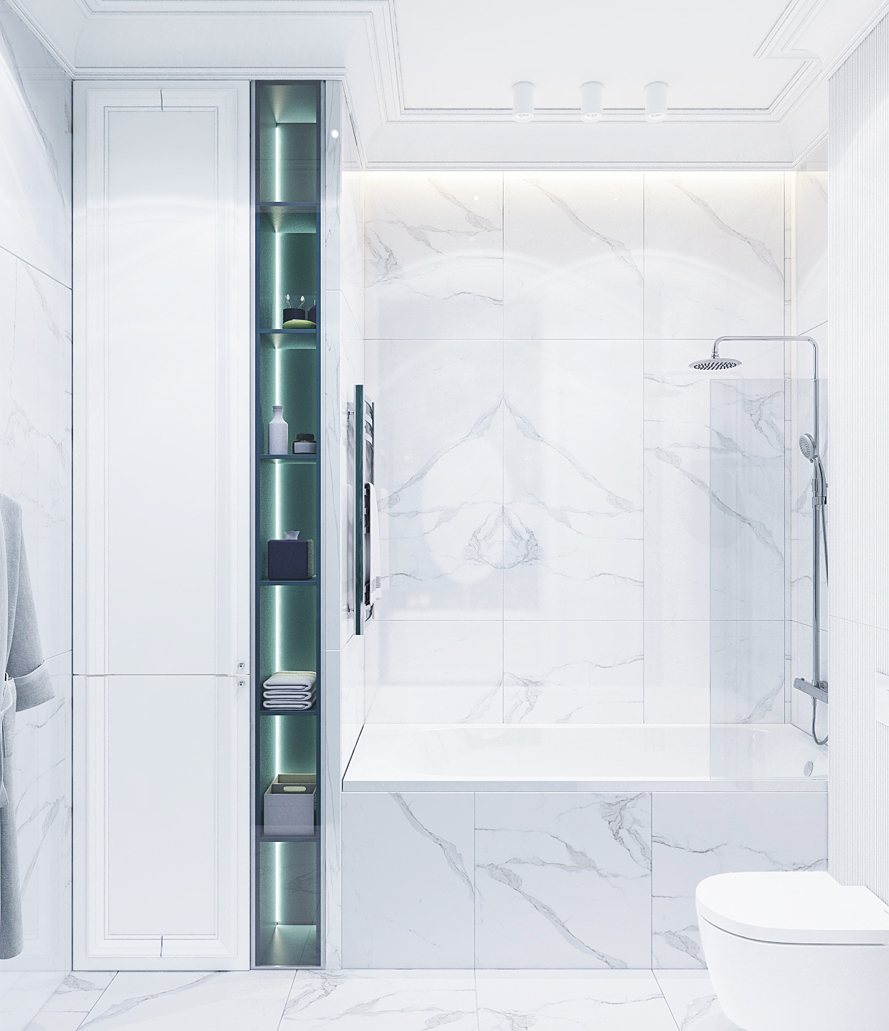 Обложка проекта: Светлая квартира на Широкой улице, Москва