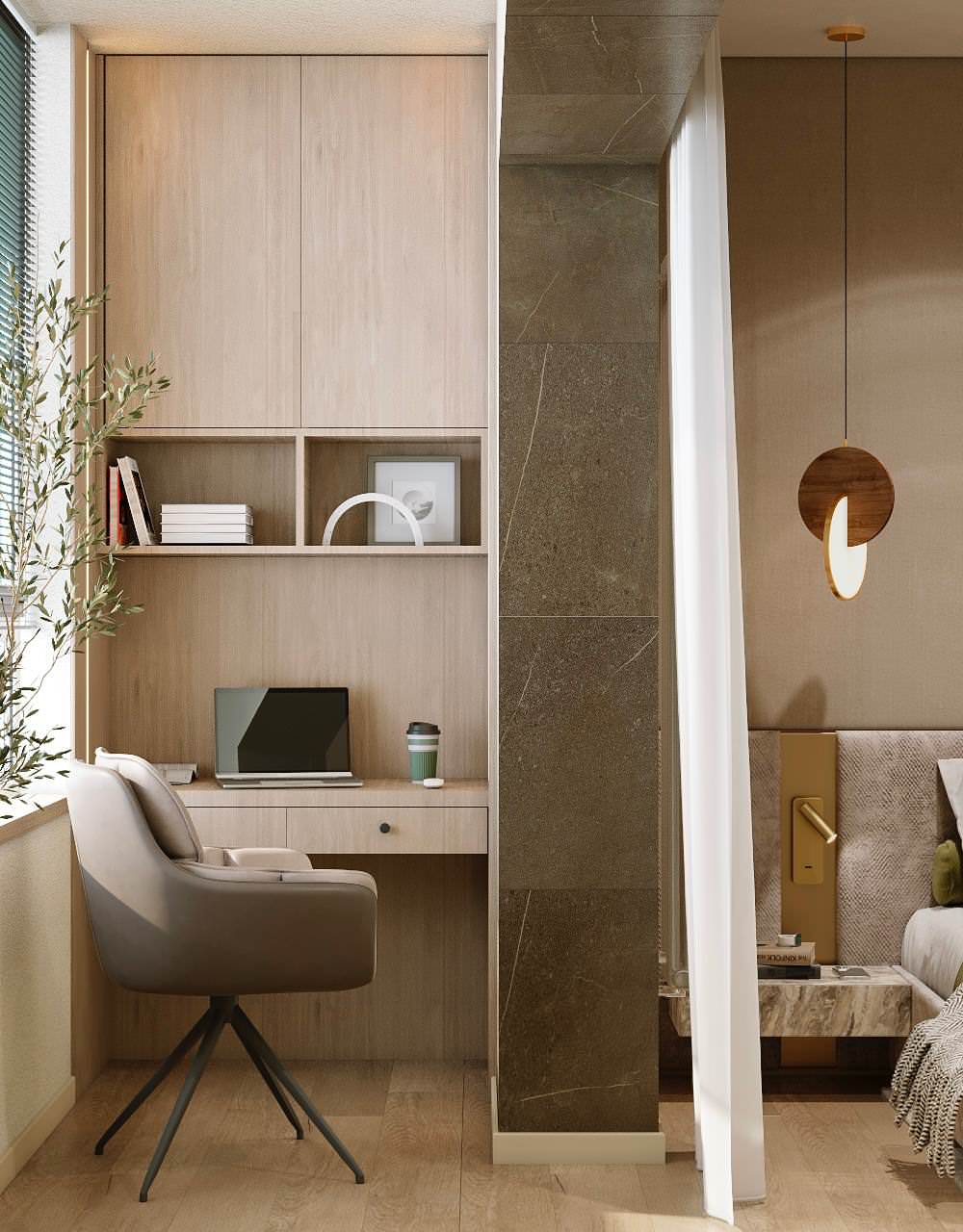 Современный интерьер для молодой семьи, 100 м2