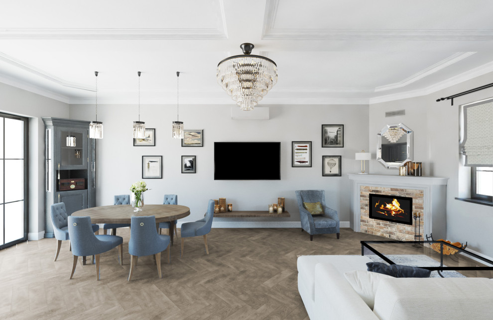 Дом в стиле американская классика