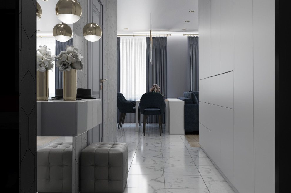 Проект квартиры со свободной планировкой