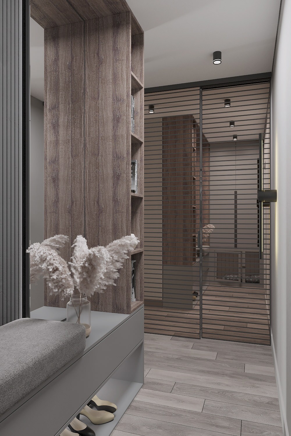 Квартира для семьи с вольером для собаки