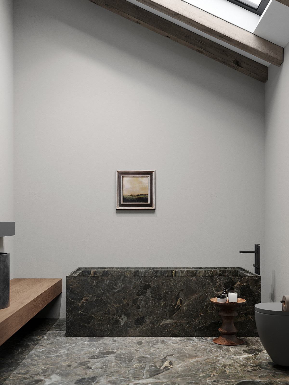 Современное шале в горах