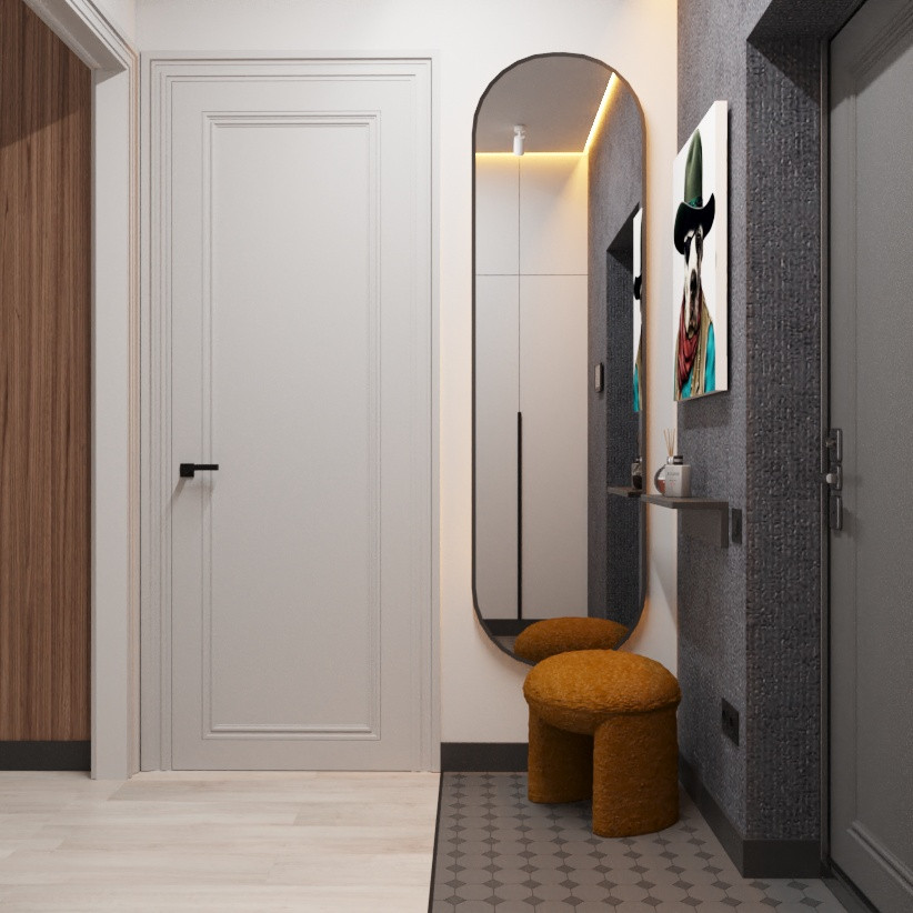 Обложка проекта: Квартира в Москве со свободной планировкой