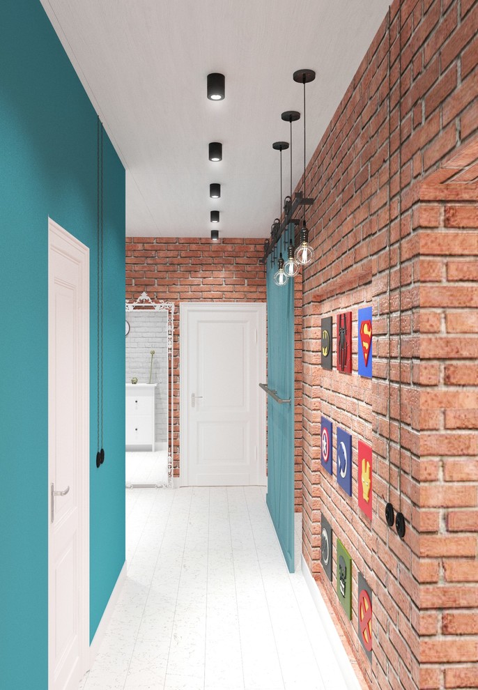 Квартира с "живым" кирпичем