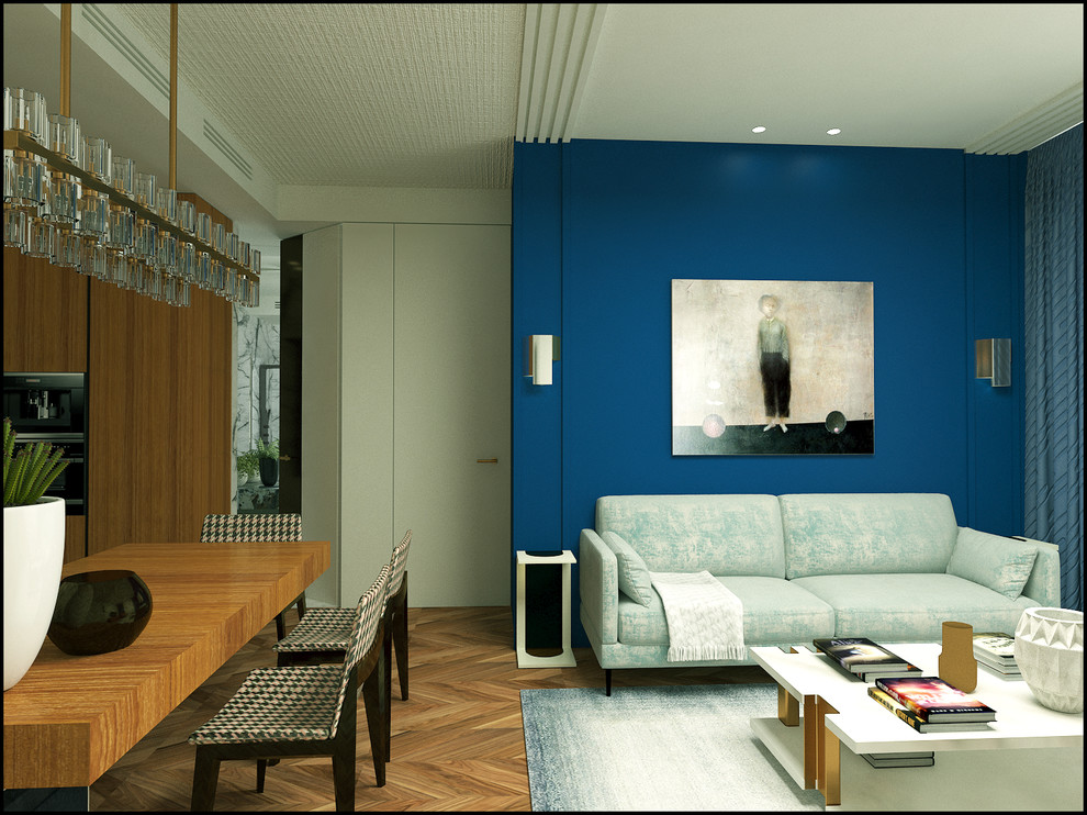 Гостиная-кухня