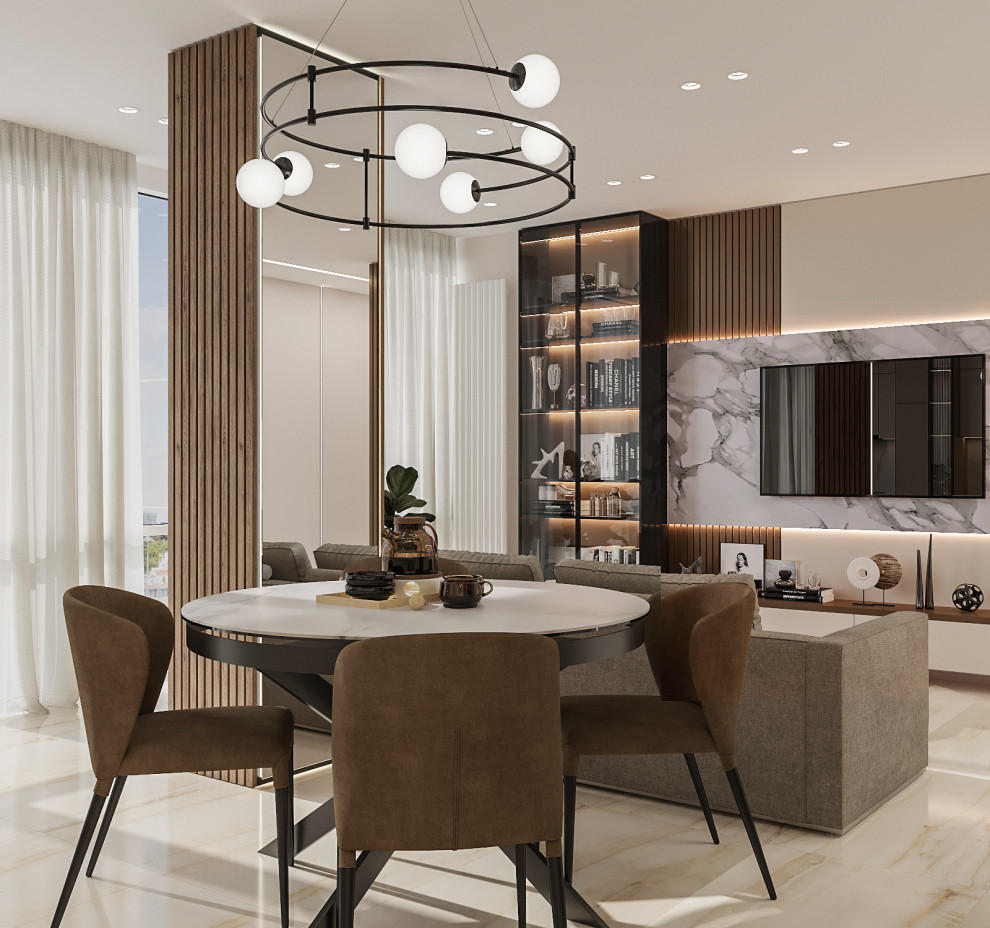 ЖК 7 Небо. Трехкомнатная квартира с панорамным видом