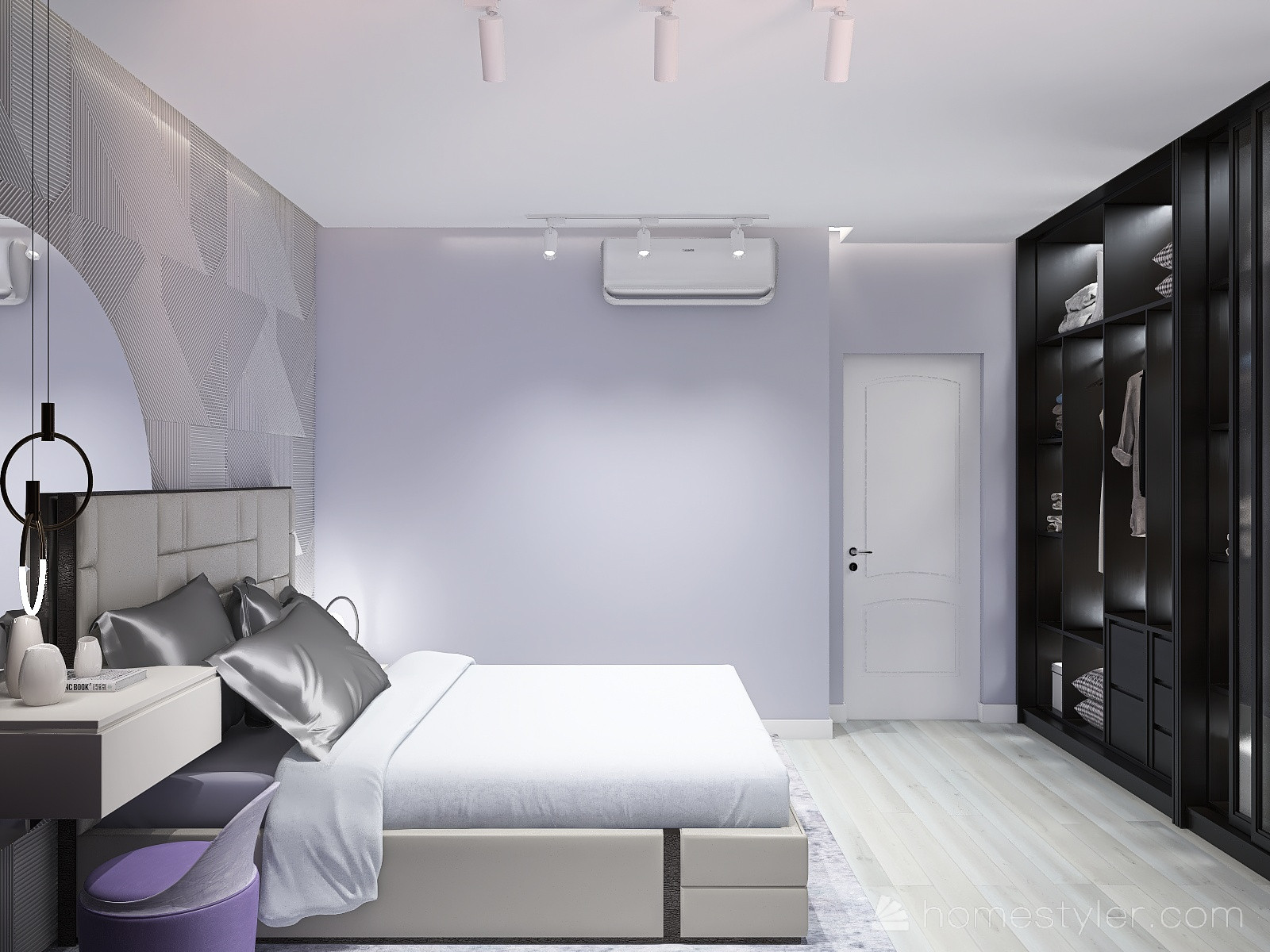 Проект двухкомнатной квартиры в современном стиле