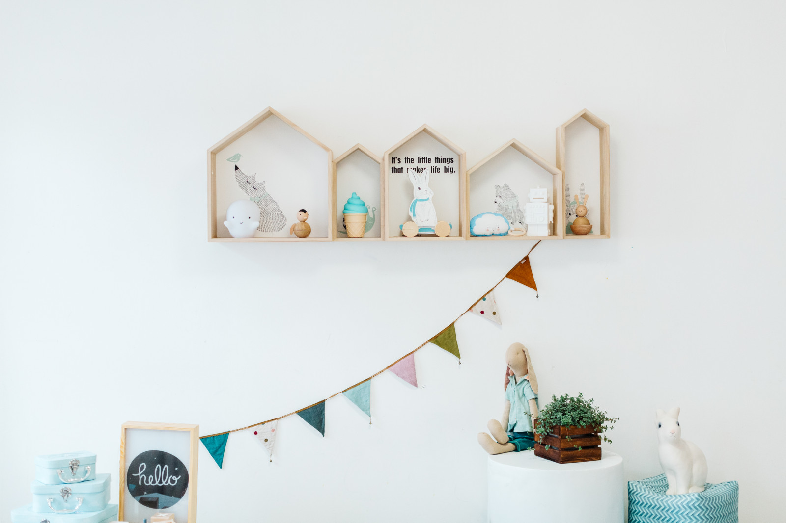 Съемка детских интерьеров для скандинавского бренда "Bunnyhill"