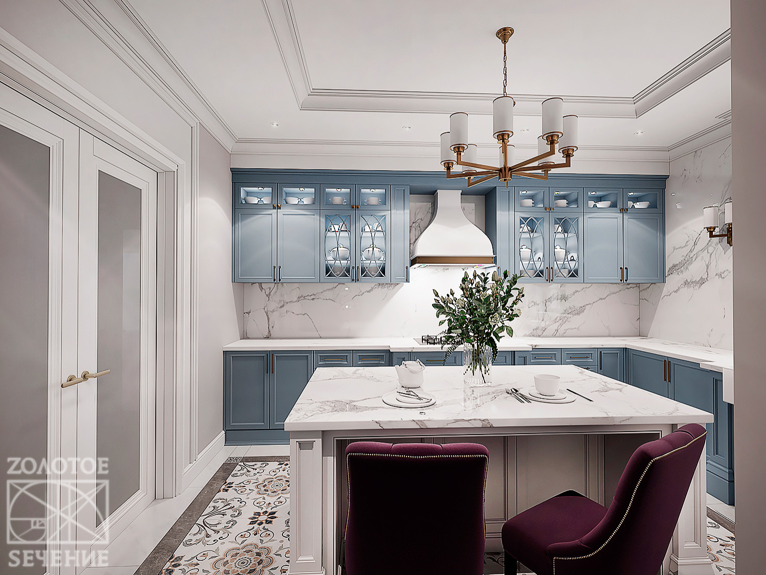 Изысканная нежность загородного дома