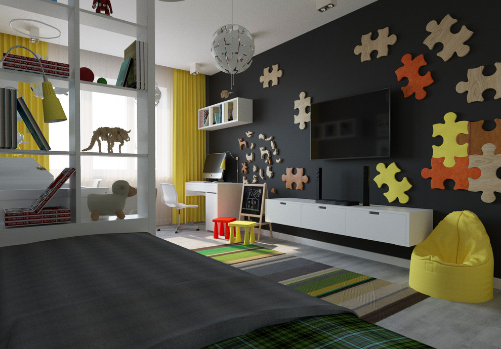 ГОРОДСКАЯ БЕРЛОГА В СОВРЕМЕННОМ СТИЛЕ