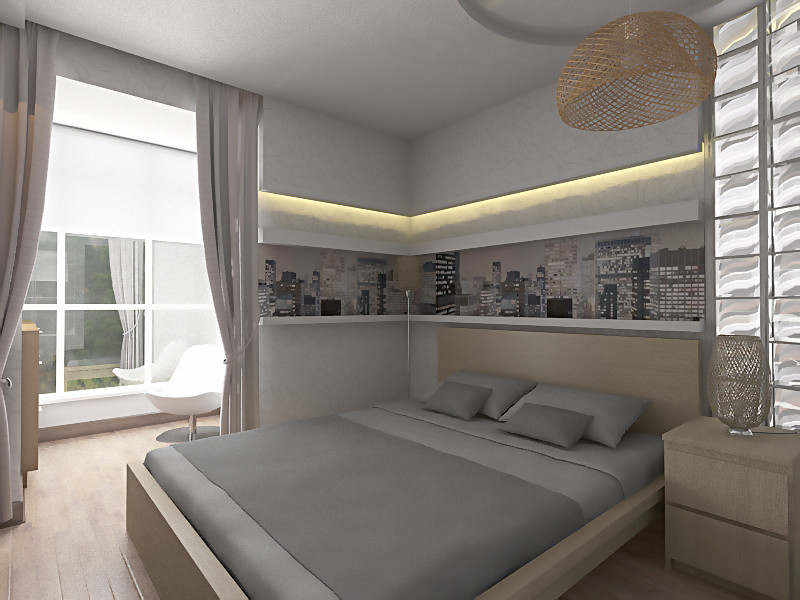 Квартира-студия для молодой пары