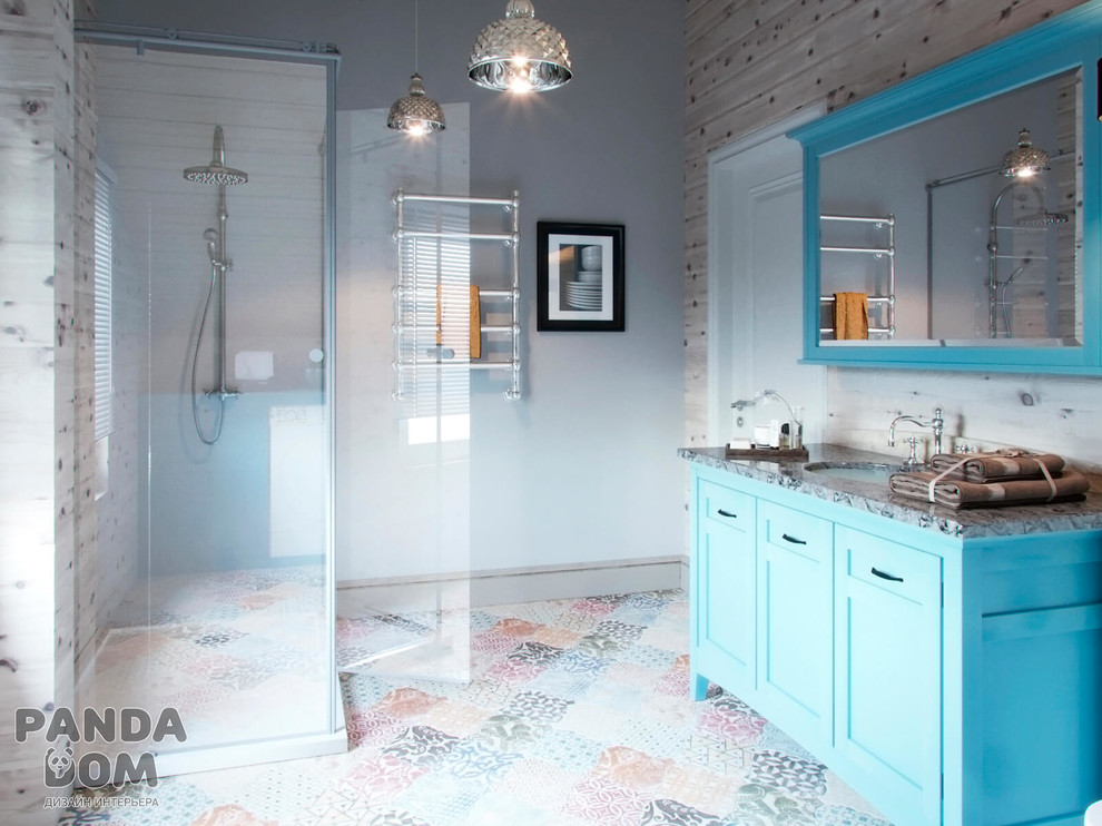 Деревянный дом в стиле кантри