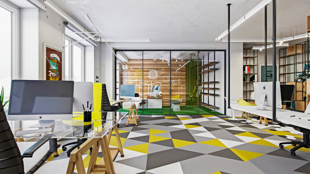 Обложка проекта: Креативный open space офис IT-компании.